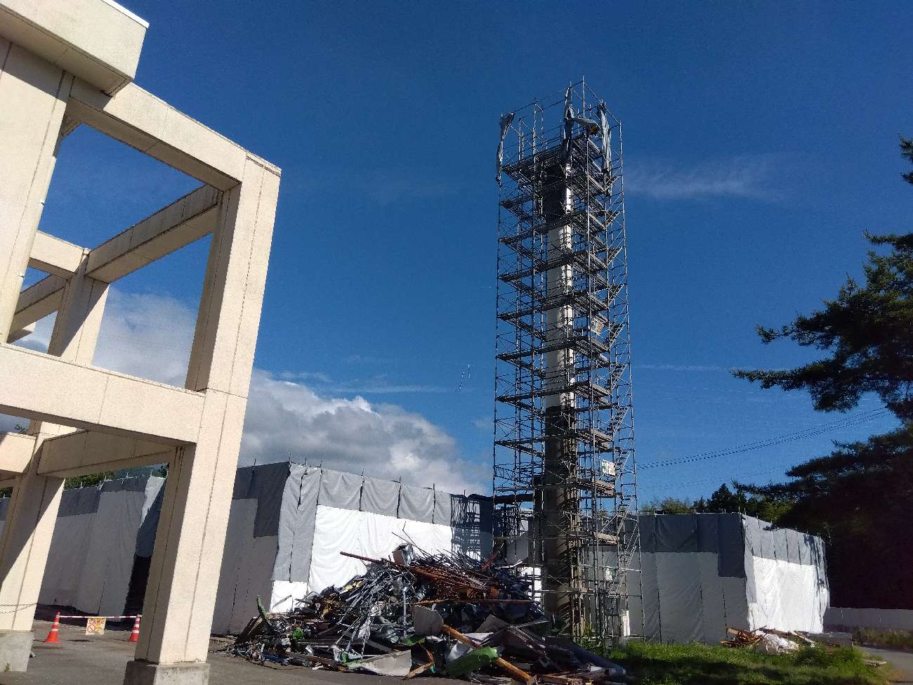 【解体工事】旧真野みずほ病院