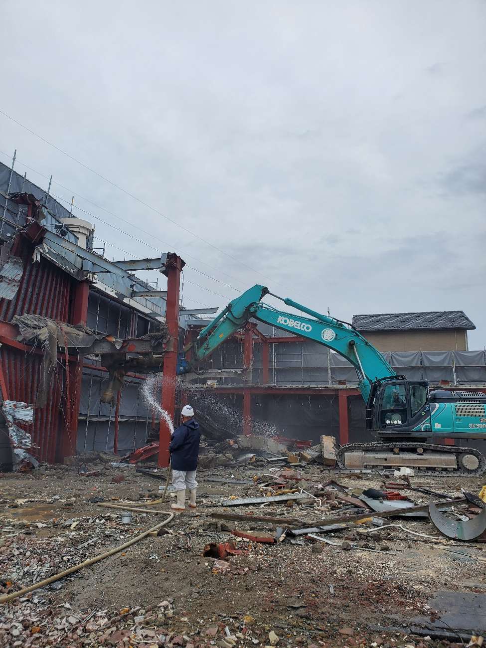 【解体工事】コンサートホール山木戸店