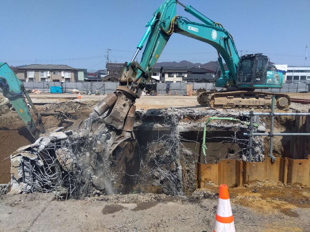 【解体工事】旧村上総合病院