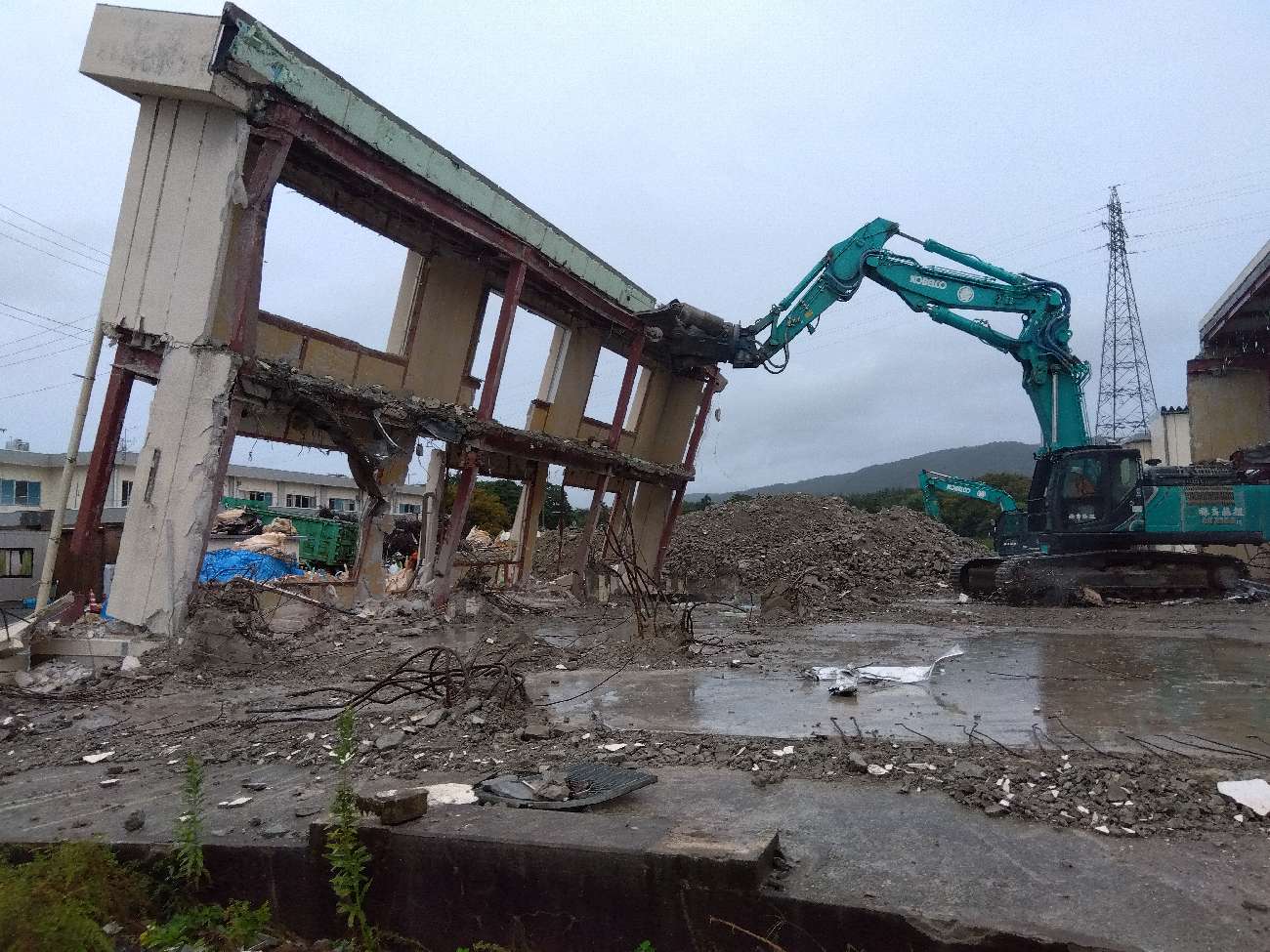 【解体工事】旧真野みずほ病院